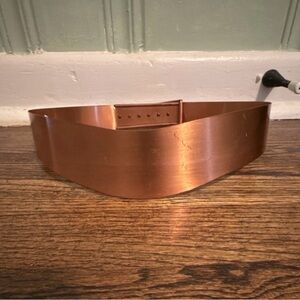 Vintage Renoir Copper Metal Adjustable Belt